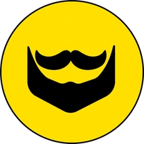 Ícone de barba
