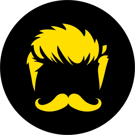 Ícone de cabelo e bigode da Barbearia Gallo